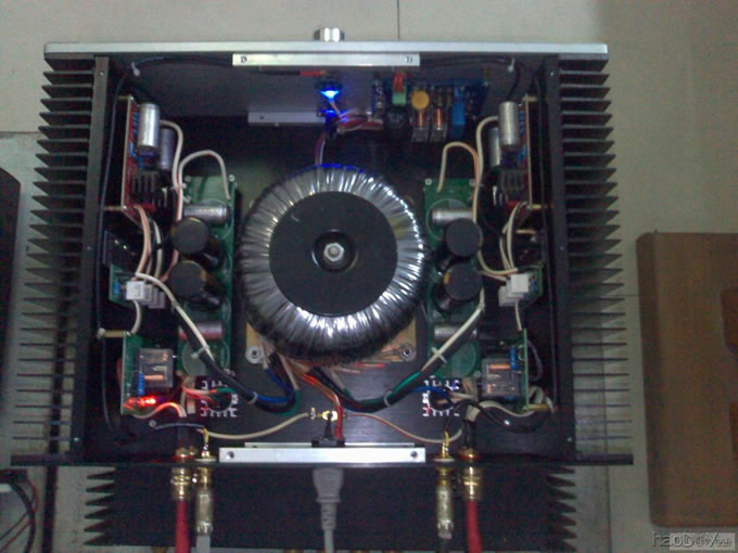 2010最后作品,赶不及参赛了 功放制作