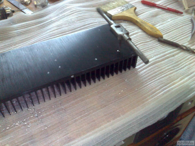 2010最后作品,赶不及参赛了 功放制作