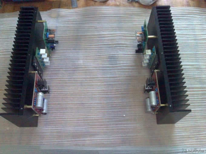 2010最后作品,赶不及参赛了 功放制作