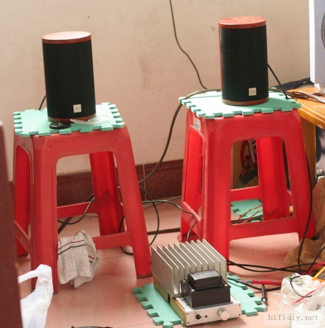 手工搭棚分立元件的甲乙类功放!进行中