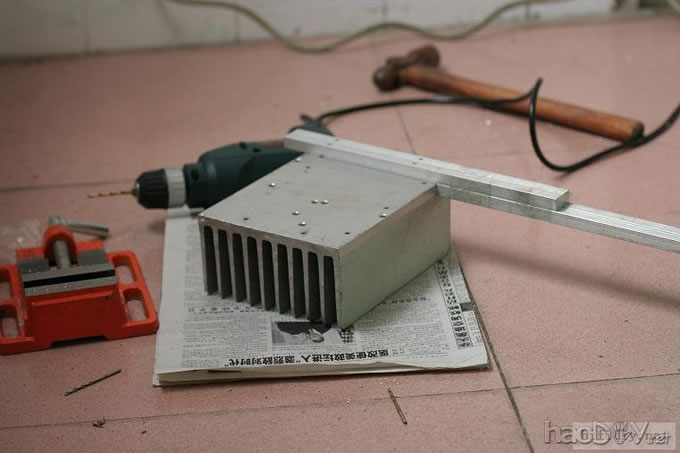 手工搭棚分立元件的甲乙类功放!进行中