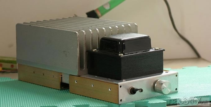 手工搭棚分立元件的甲乙类功放!进行中