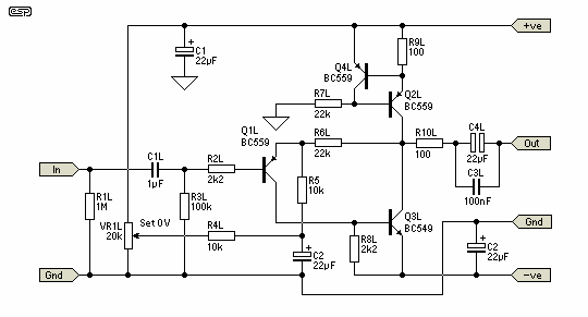国外的 简约的离散高保真前置放大器 前级