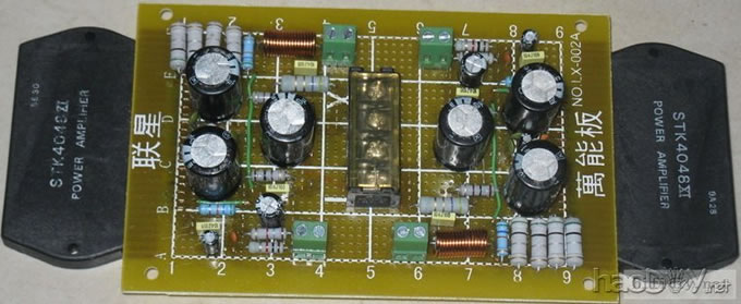 菜鸟之STK4048XI正式开工,希望能打败lm3886功放