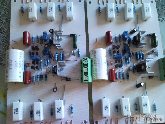 我的场管全对称末级无反馈功率放大器终于出声了