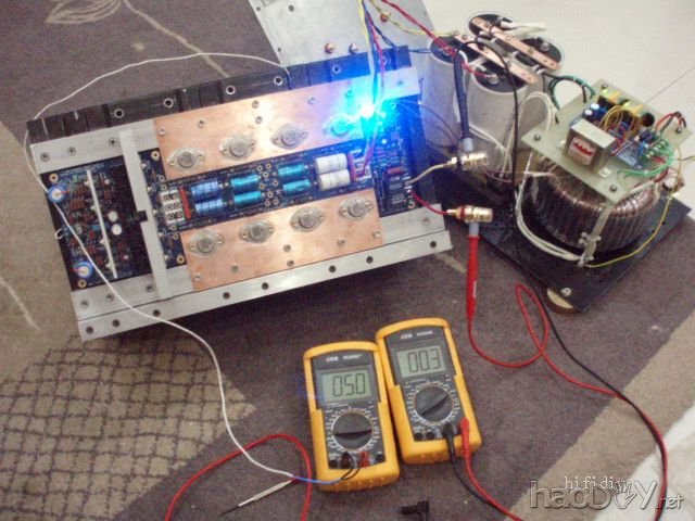 KRELL-KSA100MKII装机完成...