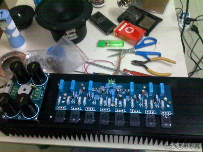 仿英国音乐传真A1000功放