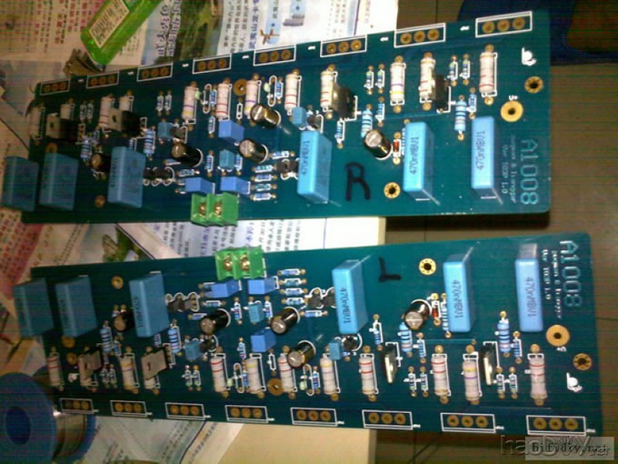 仿英国音乐传真A1000功放