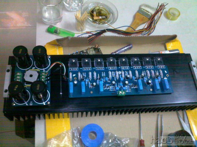 仿英国音乐传真A1000功放