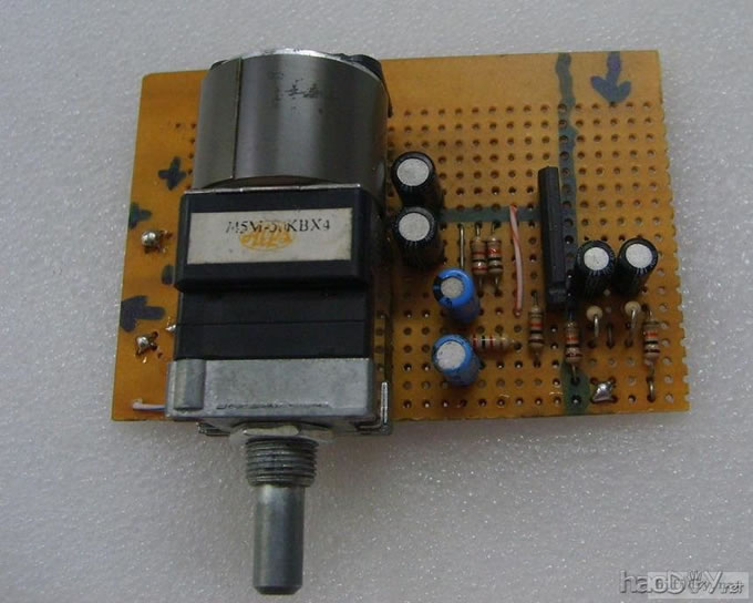 手工制作甲类小土炮功放能不?能!(参赛)