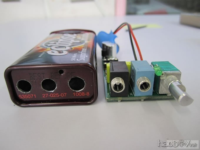 安装一套糖果盒耳放 , 用 CMOY 线路