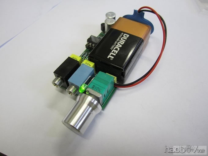 安装一套糖果盒耳放 , 用 CMOY 线路