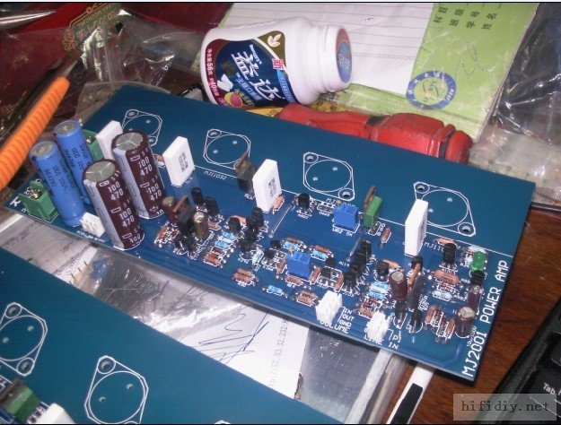 我做的MJ2001,土炮友的板真的不错