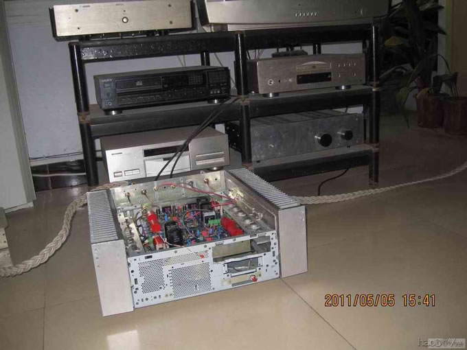 纯手工为英国之国都QUAD605功放打造机箱