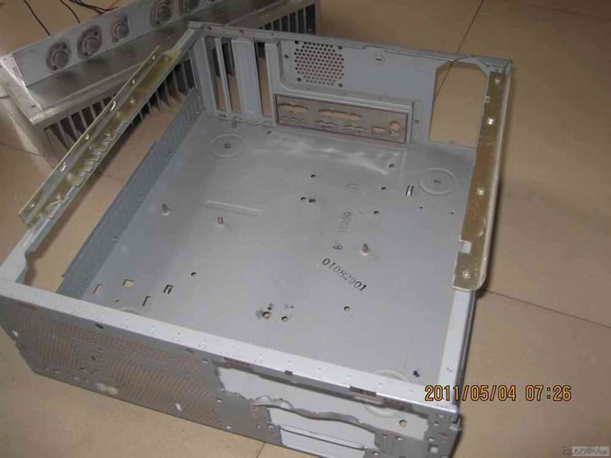 纯手工为英国之国都QUAD605功放打造机箱