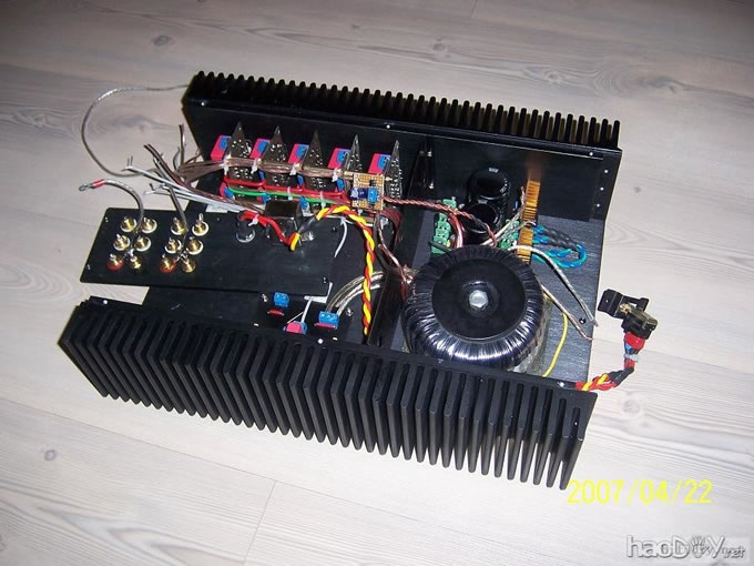 机箱到手,5。1声道lm1875功放开工