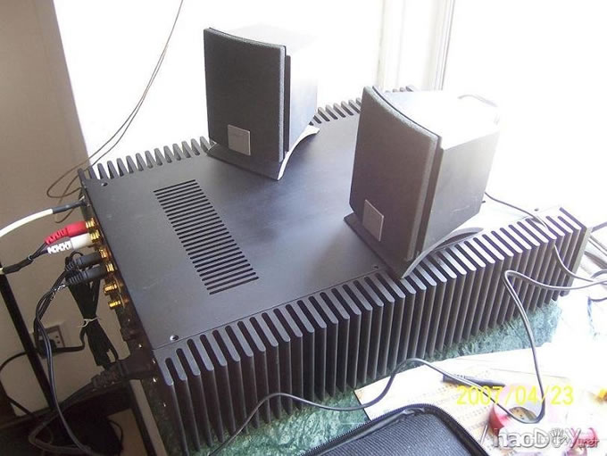 机箱到手,5。1声道lm1875功放开工