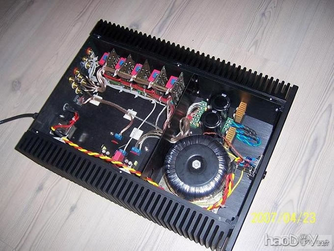 机箱到手,5。1声道lm1875功放开工