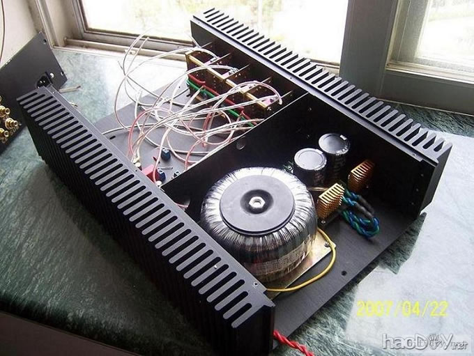 机箱到手,5。1声道lm1875功放开工
