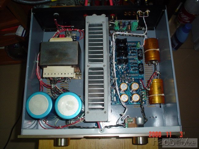 M4功放整机装机完毕————————世界首台整机哈