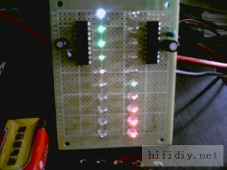 最简单的LED电平指示灯,你懂的