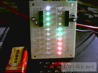 最简单的LED电平指示灯,你懂的