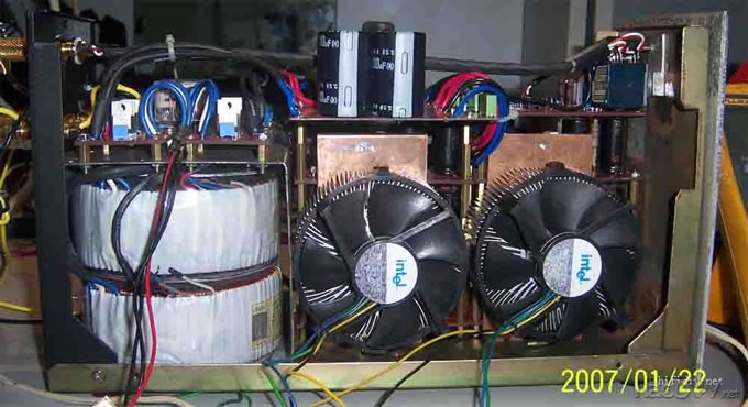 本站PCB制作超级紧凑结构6片lm3886并联“小”后级