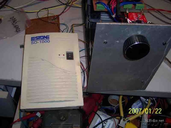 本站PCB制作超级紧凑结构6片lm3886并联“小”后级