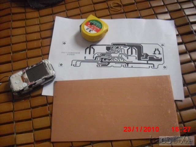 学会AD6第一个作品LM4610N热转印pcb,多图高清