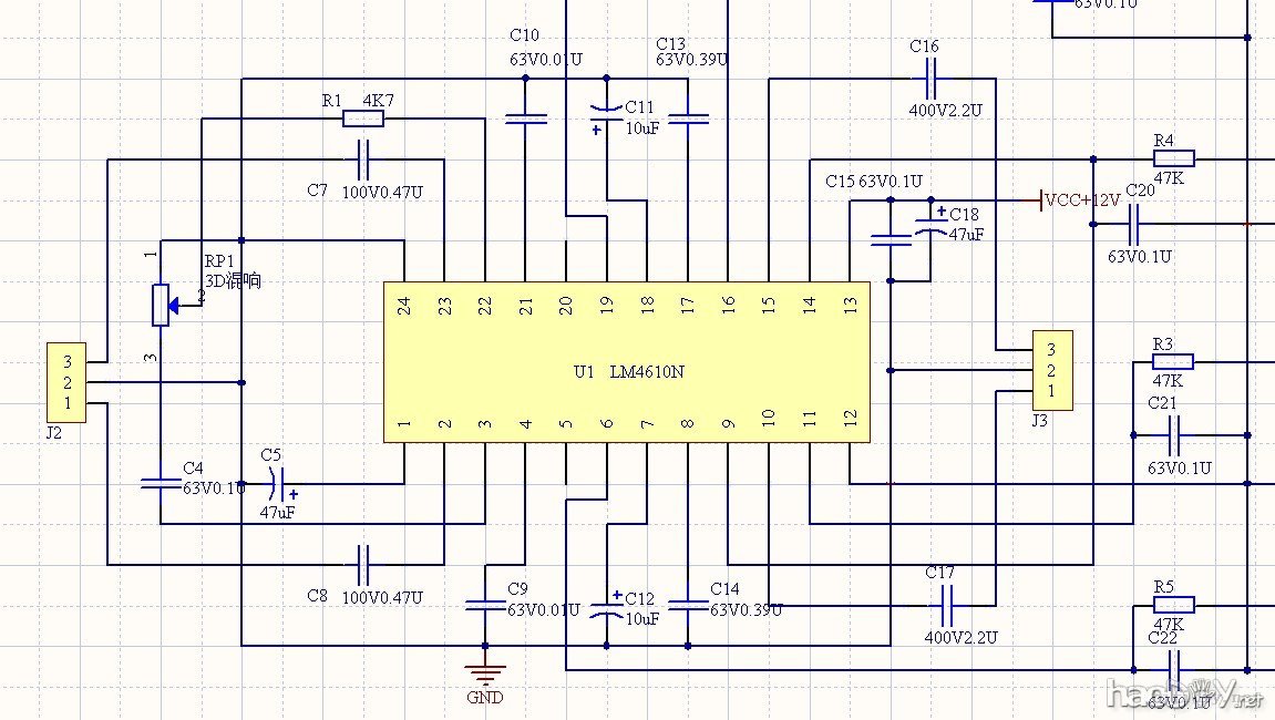 学会AD6第一个作品LM4610N热转印pcb,多图高清