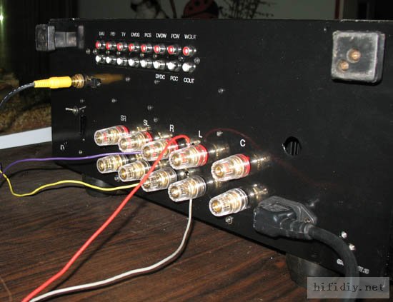 五声道功放全手工装机报告