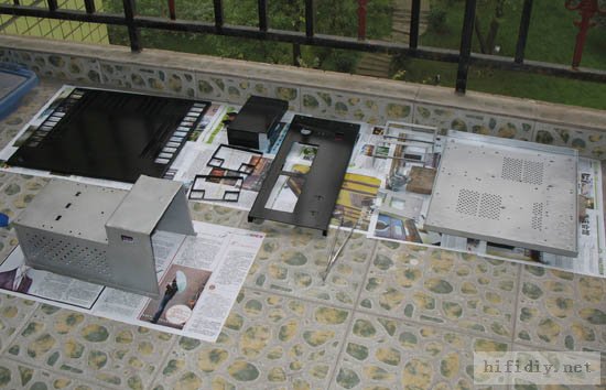 五声道功放全手工装机报告