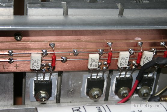 自制100W大甲类土炮功放