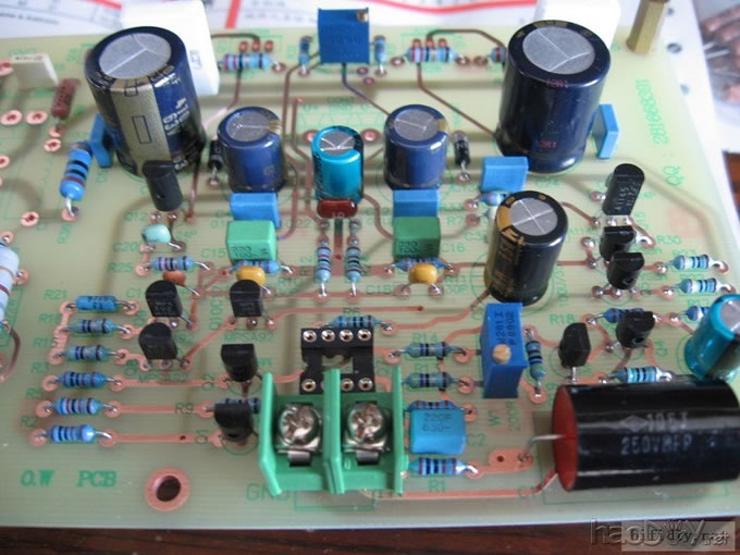 老魏的铭器-仿goldmund高文后级功放制作完成