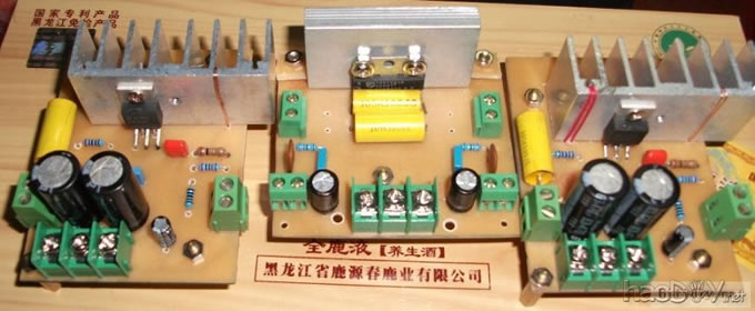 我制作的卡拉OK功放系统