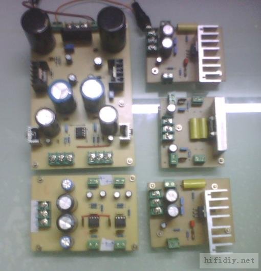 我制作的卡拉OK功放系统