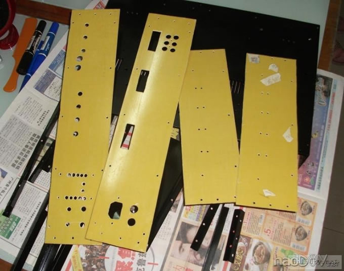 我制作的卡拉OK功放系统