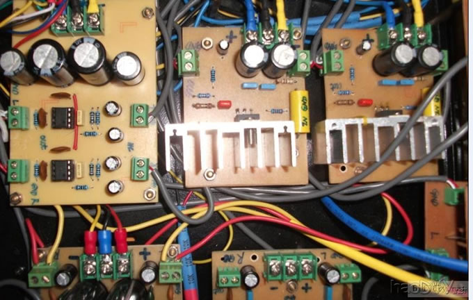 我制作的卡拉OK功放系统