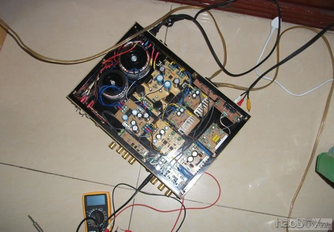 我制作的卡拉OK功放系统