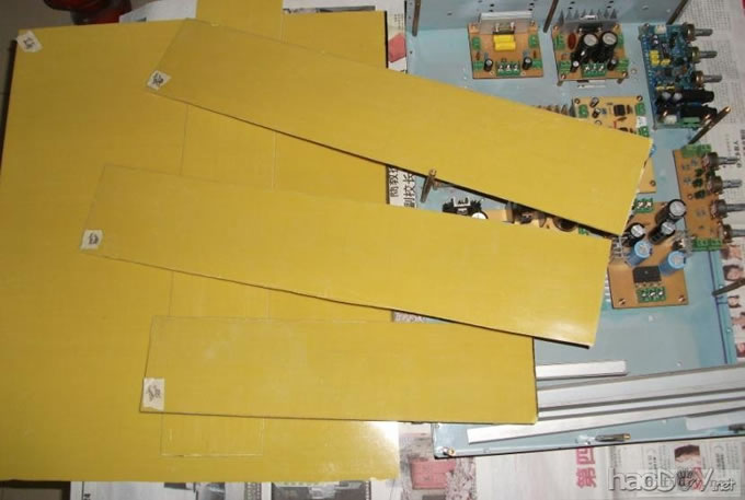 我制作的卡拉OK功放系统