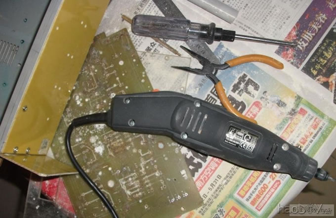 我制作的卡拉OK功放系统