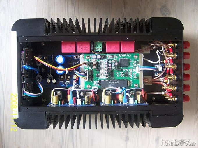 全手工DTS/AC3解码5.1声道迷你桌面功放