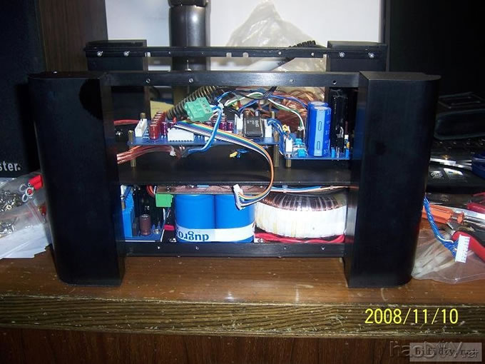 全手工DTS/AC3解码5.1声道迷你桌面功放