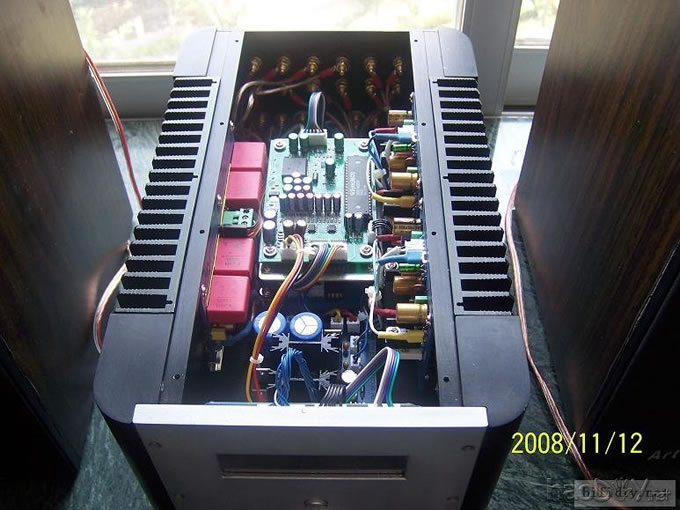 全手工DTS/AC3解码5.1声道迷你桌面功放