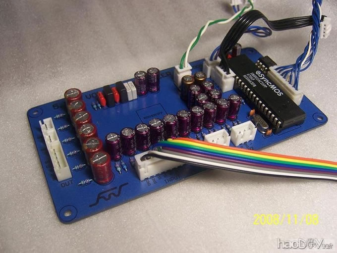 全手工DTS/AC3解码5.1声道迷你桌面功放