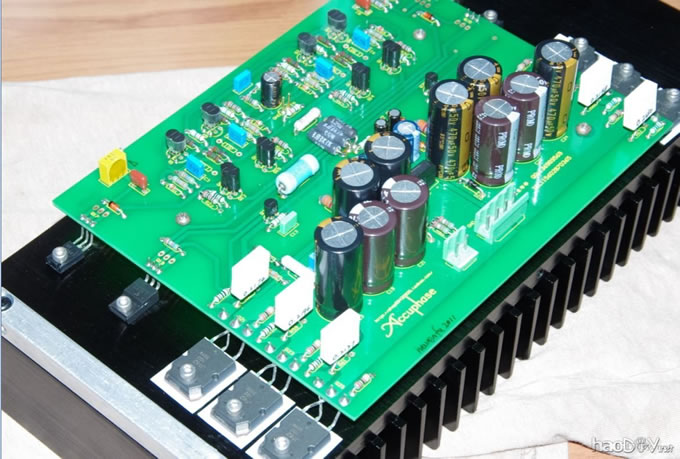 仿金嗓子E550功放的修正