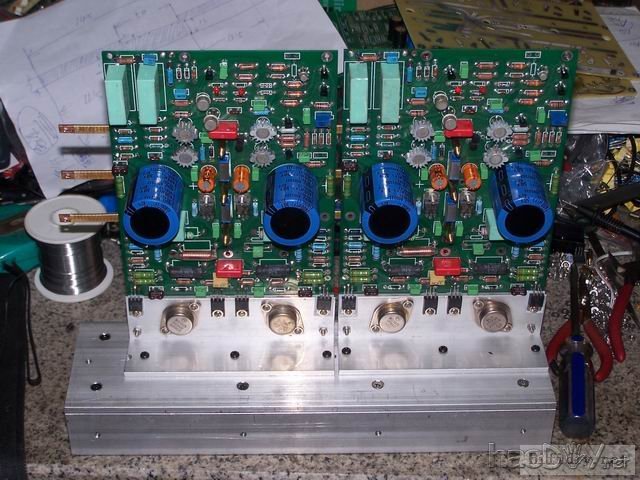 仿CELLO做200WX2...50WX2...50WX8后级