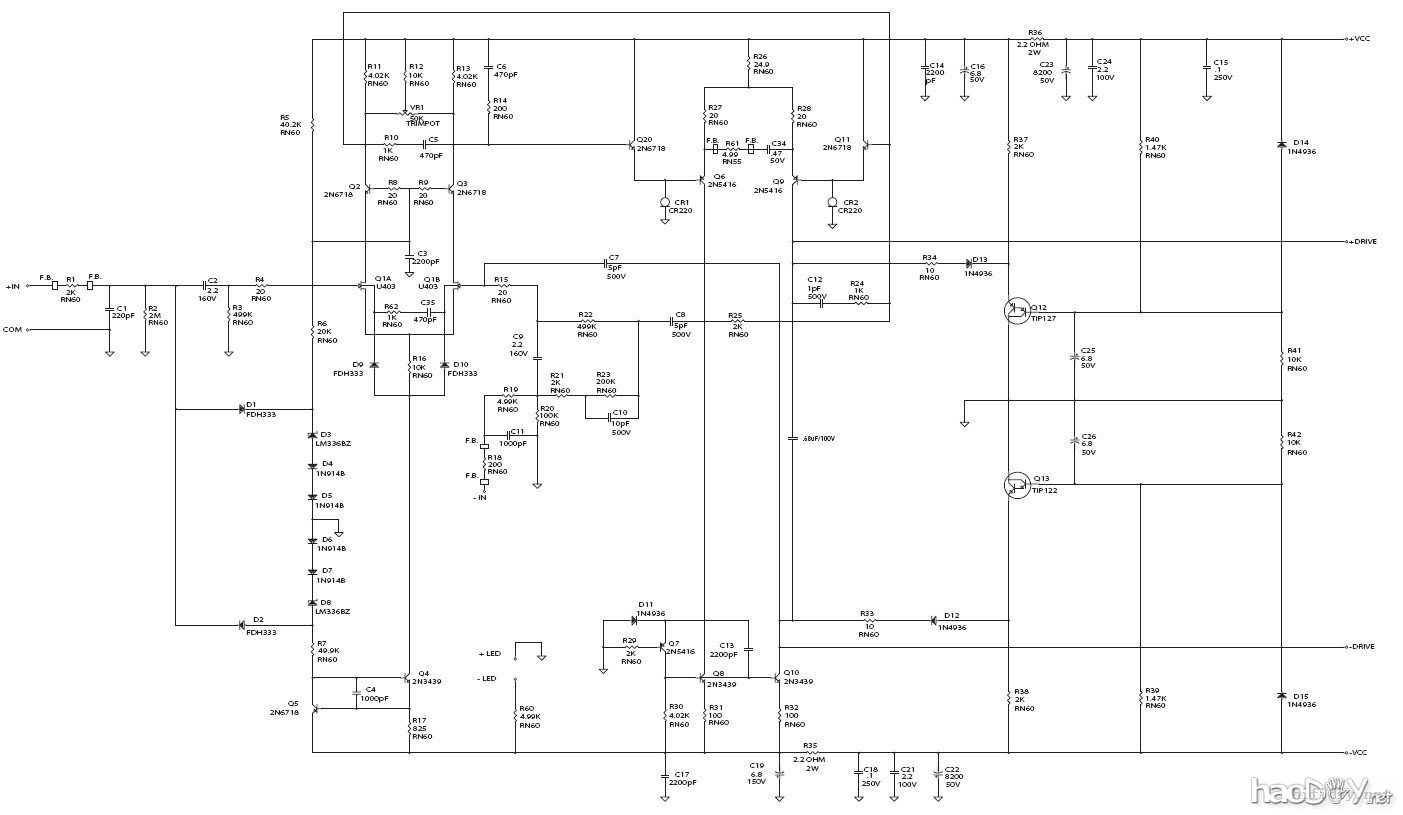 仿CELLO做200WX2...50WX2...50WX8后级