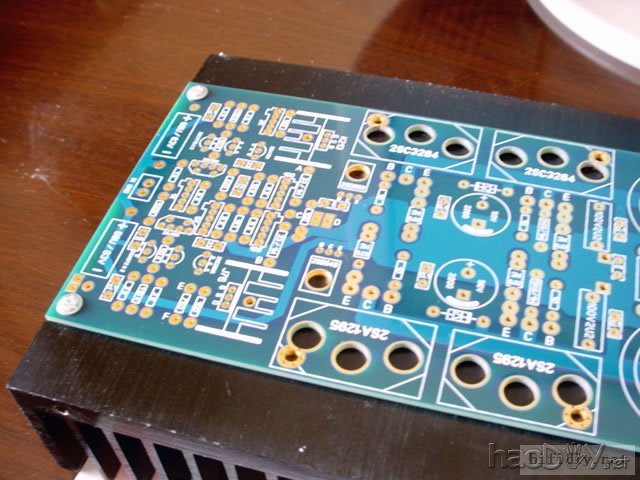 末级无反馈新甲类功放机终于完工了