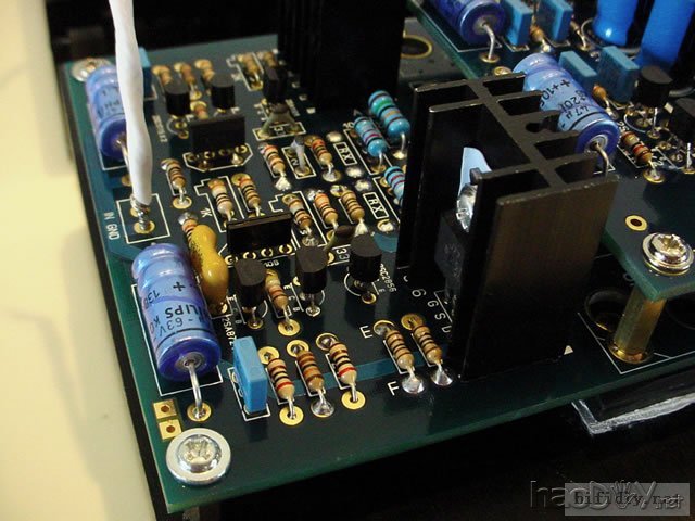 末级无反馈新甲类功放机终于完工了